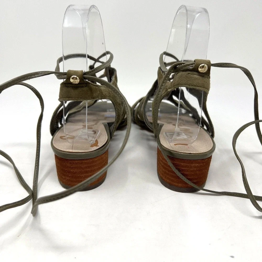 Sam Edelman Tan Strappy Sandals - Picture 9 of 12